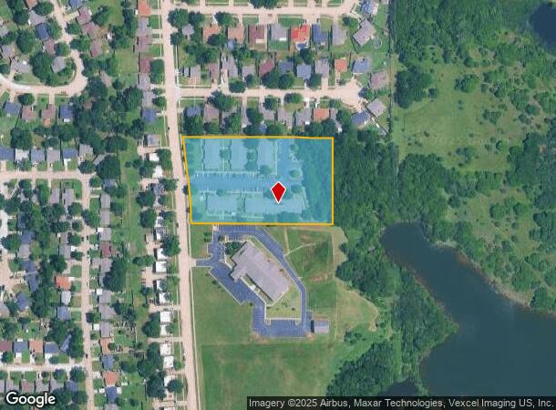 1301 Northcliff Ave, Norman, OK Parcel Map