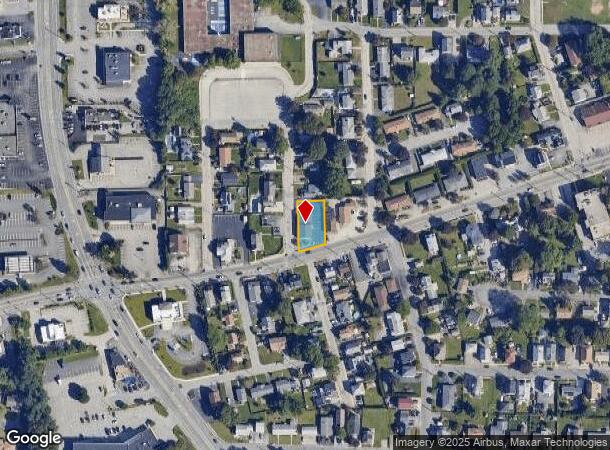  121 Phenix Ave, Cranston, RI Parcel Map