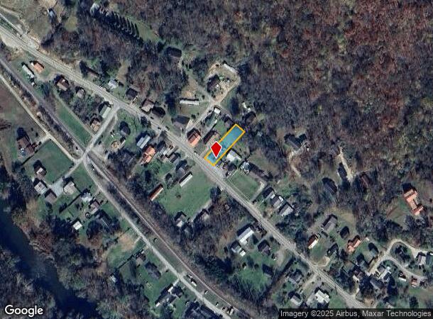  2110 Thunder Rd, Chapmanville, WV Parcel Map