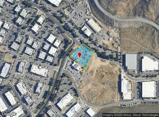  3700 Barron Way, Reno, NV Parcel Map