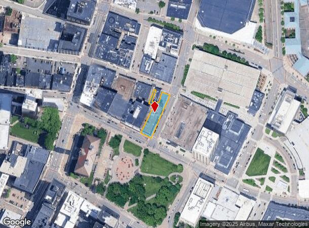  50 Front St, Worcester, MA Parcel Map