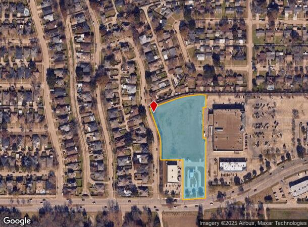  695 E Cartwright Rd, Mesquite, TX Parcel Map