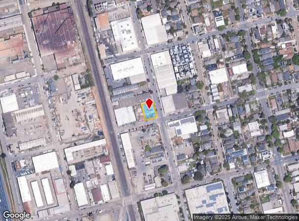 1456 4Th St, Berkeley, CA Parcel Map