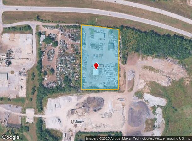 1705 N 1399 Rd, Lawrence, KS Parcel Map