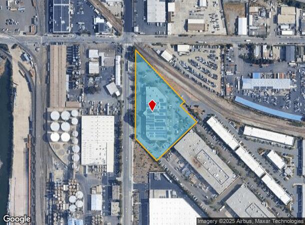 860 Harbour Way S, Richmond, CA Parcel Map