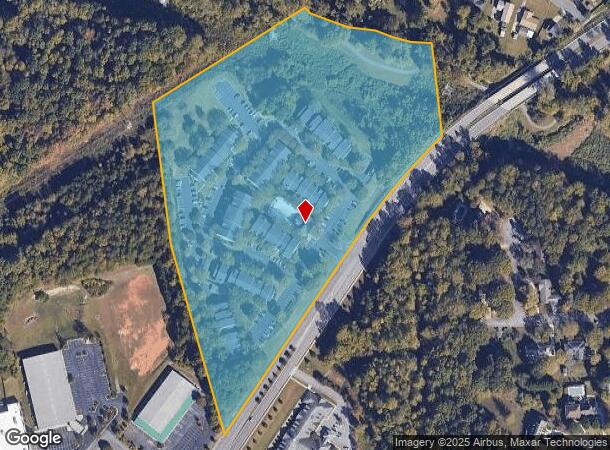 1232 E Hudson Blvd, Gastonia, NC Parcel Map