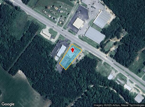 320 E Cornelius Harnett Blvd, Lillington, NC Parcel Map