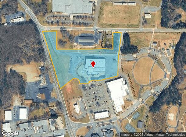  415 Highway 53 E, Dawsonville, GA Parcel Map