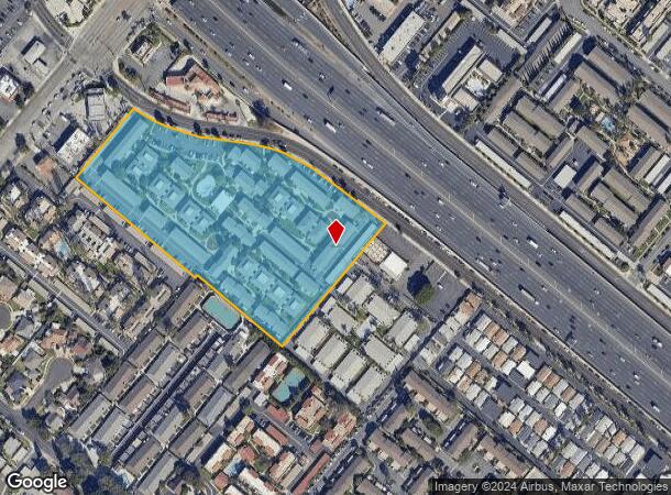  1602 Nisson Rd, Tustin, CA Parcel Map