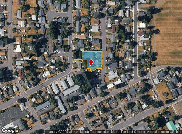 503 N Knott St, Canby, OR Parcel Map