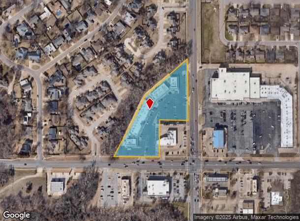  201 S Santa Fe Ave, Edmond, OK Parcel Map