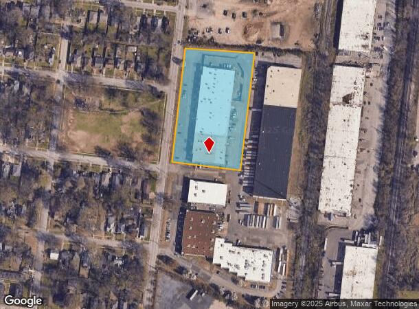 174 Collins St, Memphis, TN Parcel Map