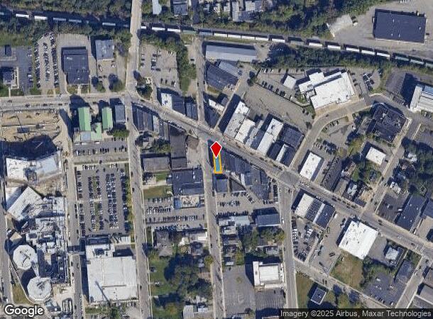  258 Main St, Johnson City, NY Parcel Map