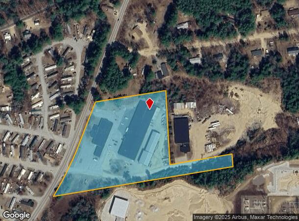 1412 Nh Route 175, Holderness, NH Parcel Map