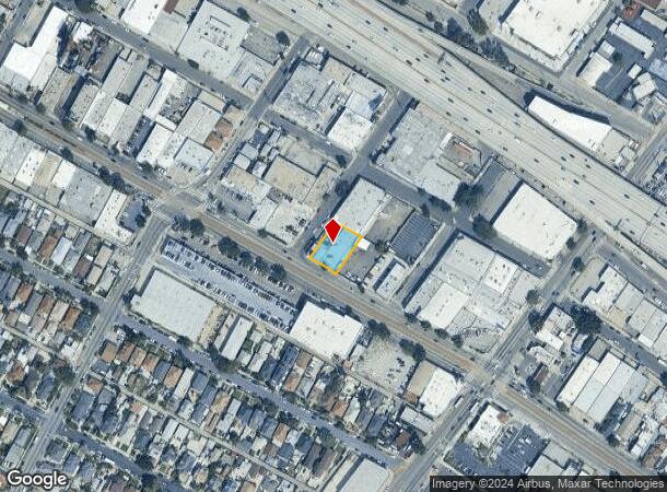  1101 E Washington Blvd, Los Angeles, CA Parcel Map