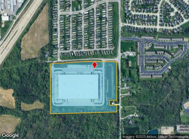 5325 Seerley Rd, Indianapolis, IN Parcel Map