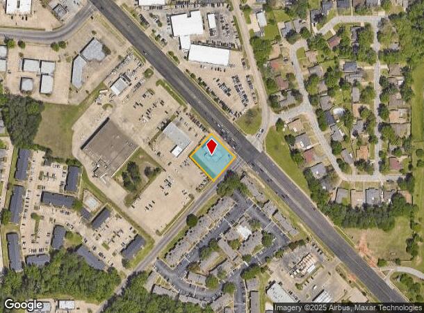 4833 Troup Hwy, Tyler, TX Parcel Map