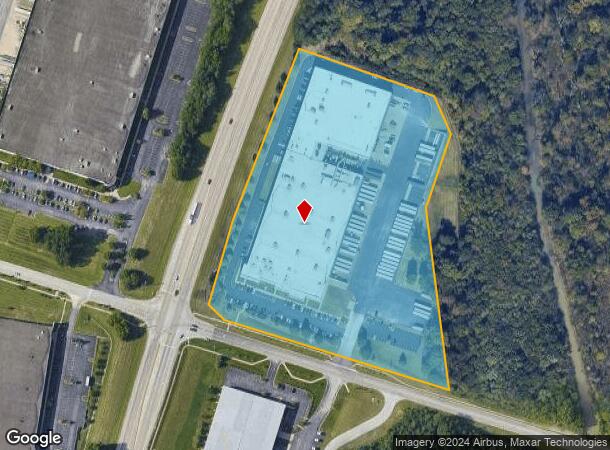  7401 Trade Port Dr, Louisville, KY Parcel Map