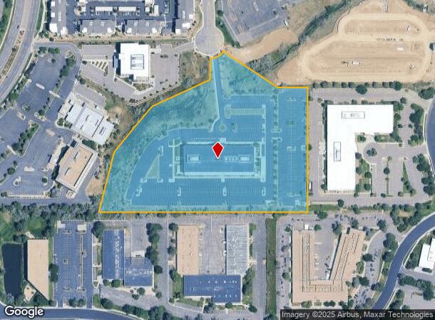 7390 S Iola St, Englewood, CO Parcel Map