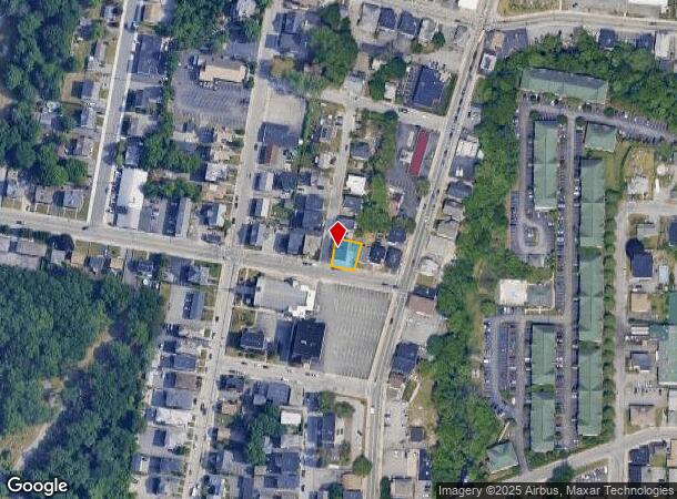 542 Privilege St, Woonsocket, RI Parcel Map