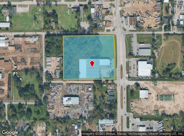 7947 Mesa Dr, Houston, TX Parcel Map