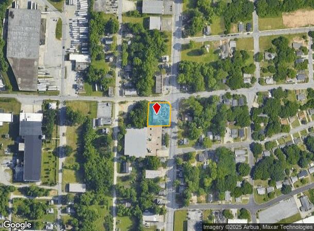  1200 W Green Dr, High Point, NC Parcel Map