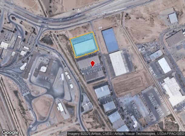  9540 Joe Rodriguez, El Paso, TX Parcel Map