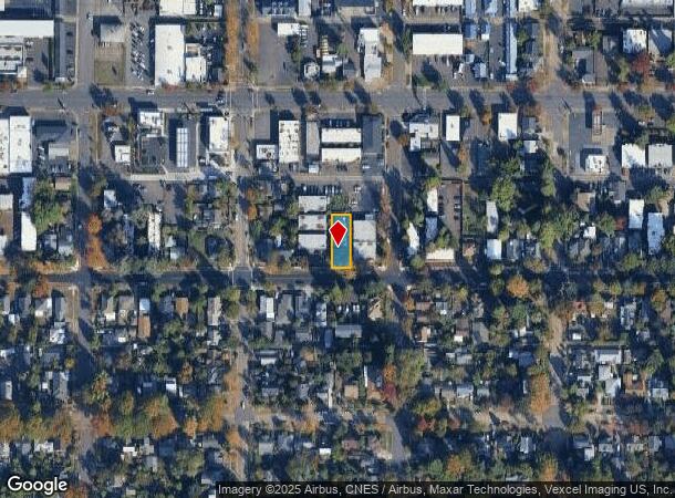 1233 W 8Th Ave, Eugene, OR Parcel Map
