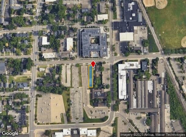 142 E Hoover Ave, Ann Arbor, MI Parcel Map