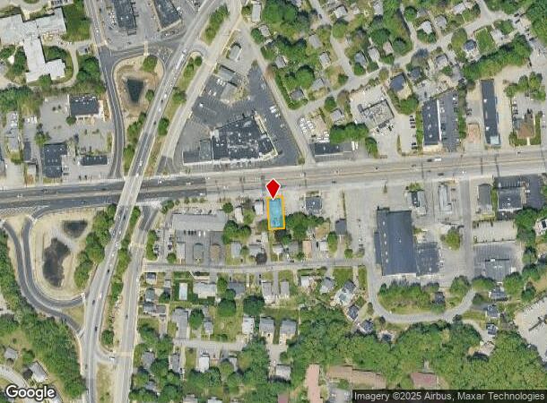  298 Worcester Rd, Framingham, MA Parcel Map