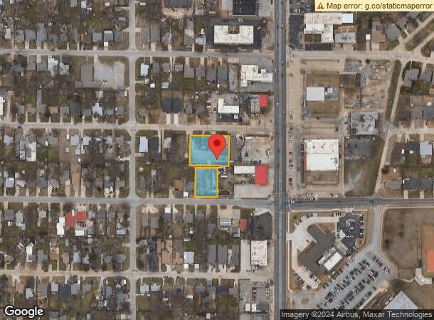  2922 Cashion Pl, Oklahoma City, OK Parcel Map