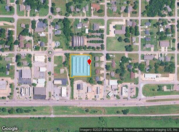 14730 Gilbert St, Choctaw, OK Parcel Map