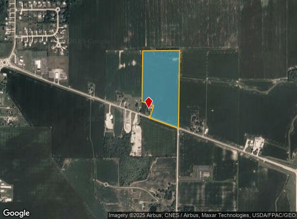 9460 Waterville Swanton Rd, Waterville, OH Parcel Map