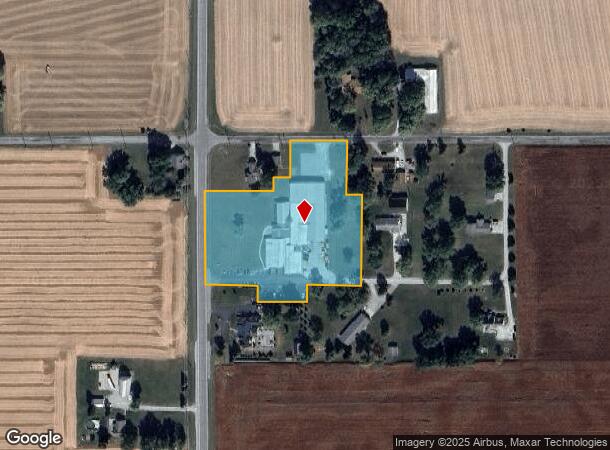 6935 N State Road 1, Ossian, IN Parcel Map