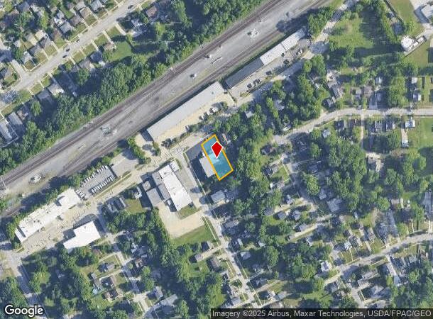  207 Depot St, Berea, OH Parcel Map