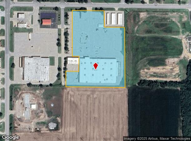 1601 W 1St St, Newton, KS Parcel Map