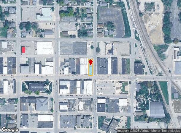  1338 Broad St, New Castle, IN Parcel Map