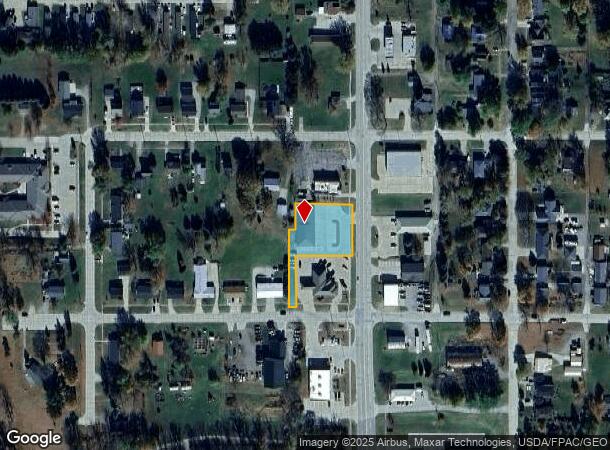  211 West St, Grinnell, IA Parcel Map