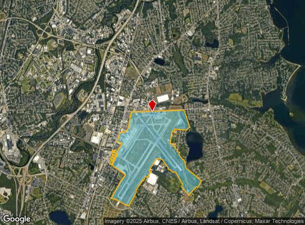  566 Airport Rd, Warwick, RI Parcel Map