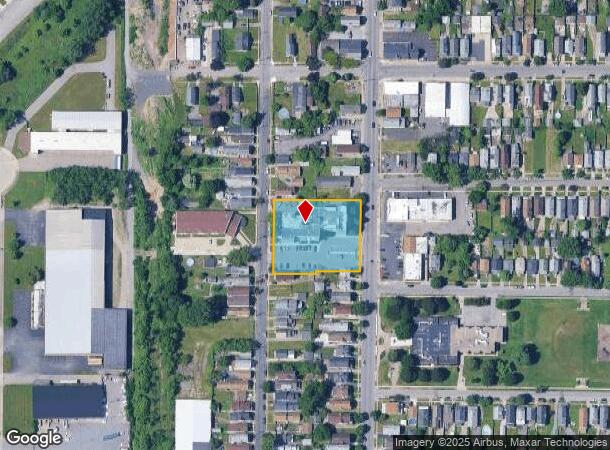 1250 Bailey Ave, Buffalo, NY Parcel Map