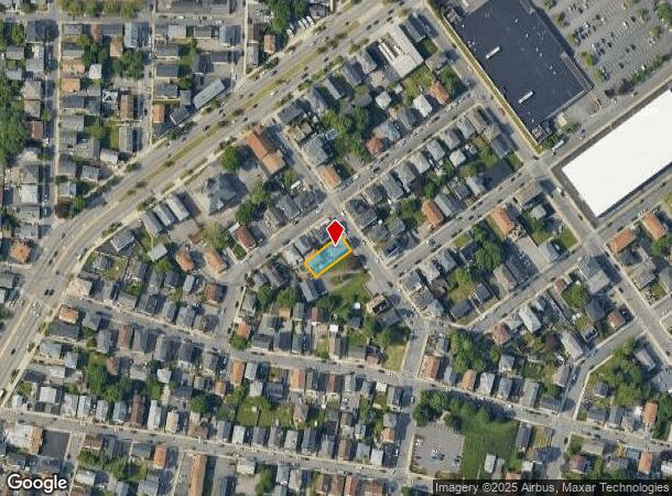  71 Dover St, Fall River, MA Parcel Map