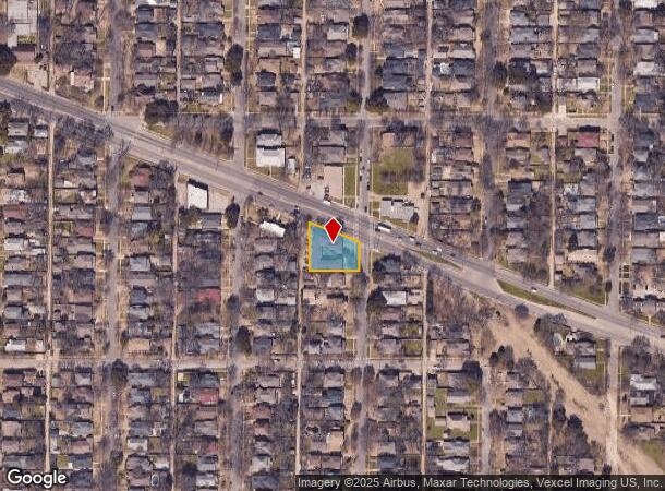  201 S Edgefield Ave, Dallas, TX Parcel Map