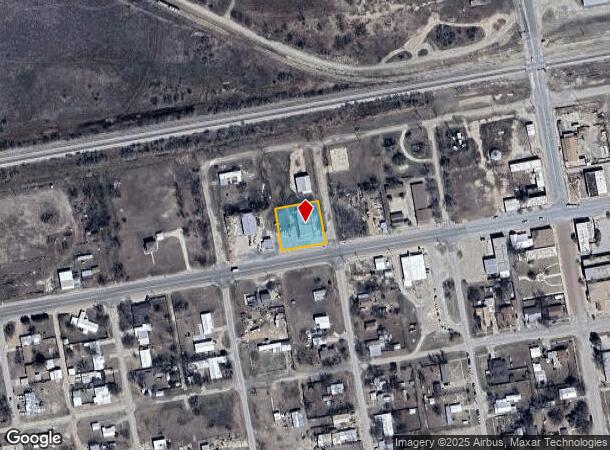 1109 W Broadway St, Roscoe, TX Parcel Map