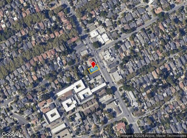  2061 Lincoln Ave, San Jose, CA Parcel Map