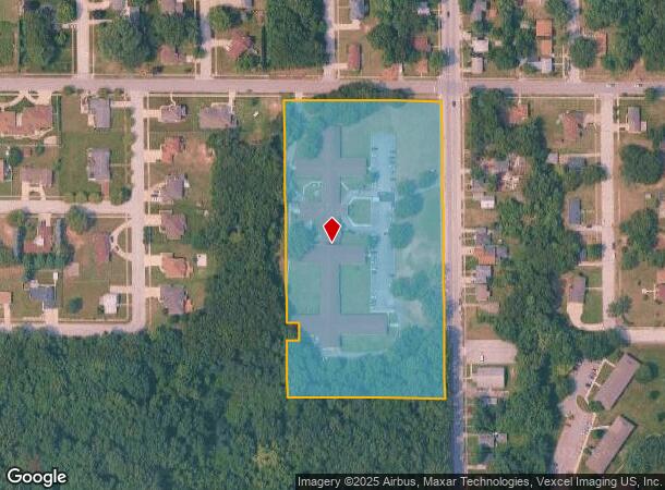 W 23Rd & Taft St, Gary, IN Parcel Map