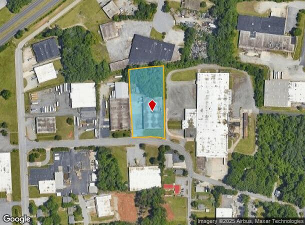  1120 Bedford St, High Point, NC Parcel Map