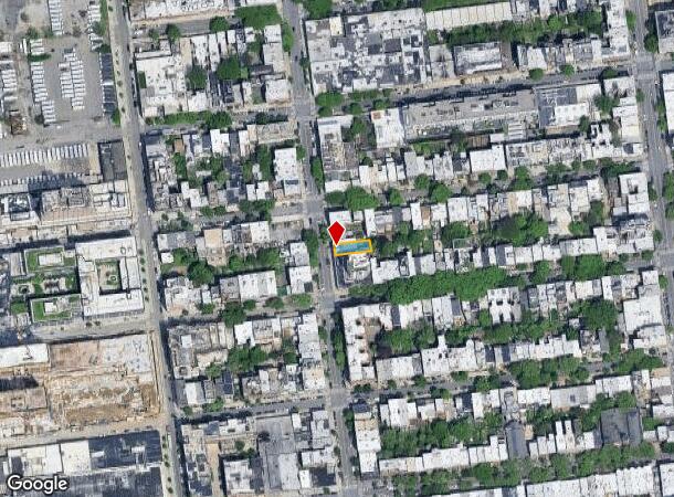  202 Franklin St, Brooklyn, NY Parcel Map