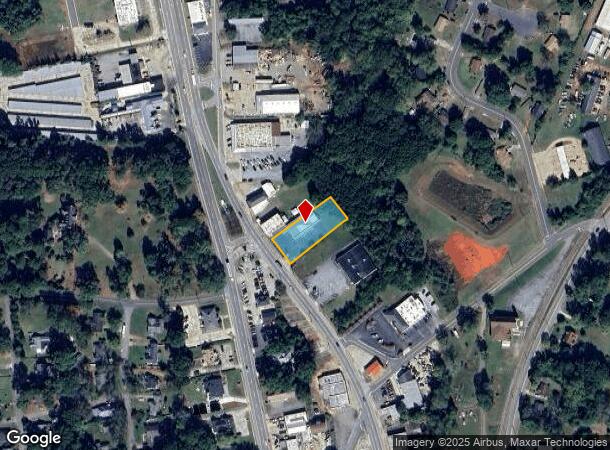  600 N Center St, Thomaston, GA Parcel Map