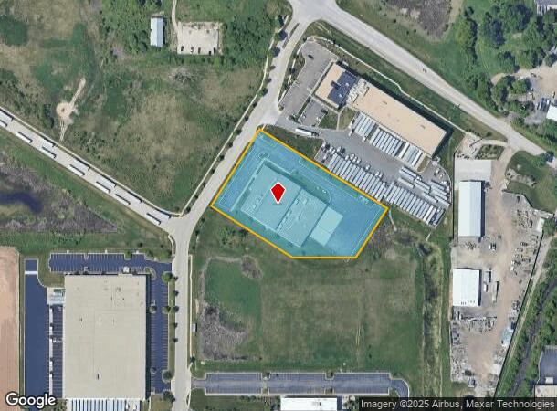 1415 Madeline Ln, Elgin, IL Parcel Map