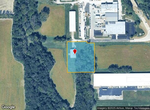  6326 W Fauber Rd, Bartonville, IL Parcel Map